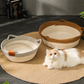 Panier Cocon Tressé pour Chat